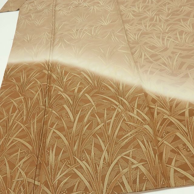 六花 RIKKA 正絹 訪問着 手縫い仕立て 着物 A 4202