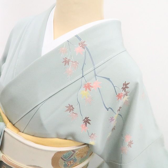 ｍ2089＊美品 正絹 作家物落款 手描き友禅 手縫い仕立て 訪問着 m2089＊美品 正絹 作家物落款 手描き友禅 手縫い仕立て 訪問着 - メルカリ