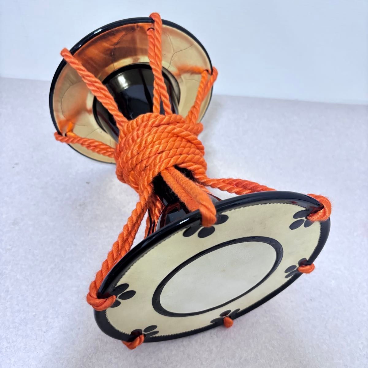 ☆【綺麗】本革 小鼓 ハードケース付 和楽器 - メルカリ