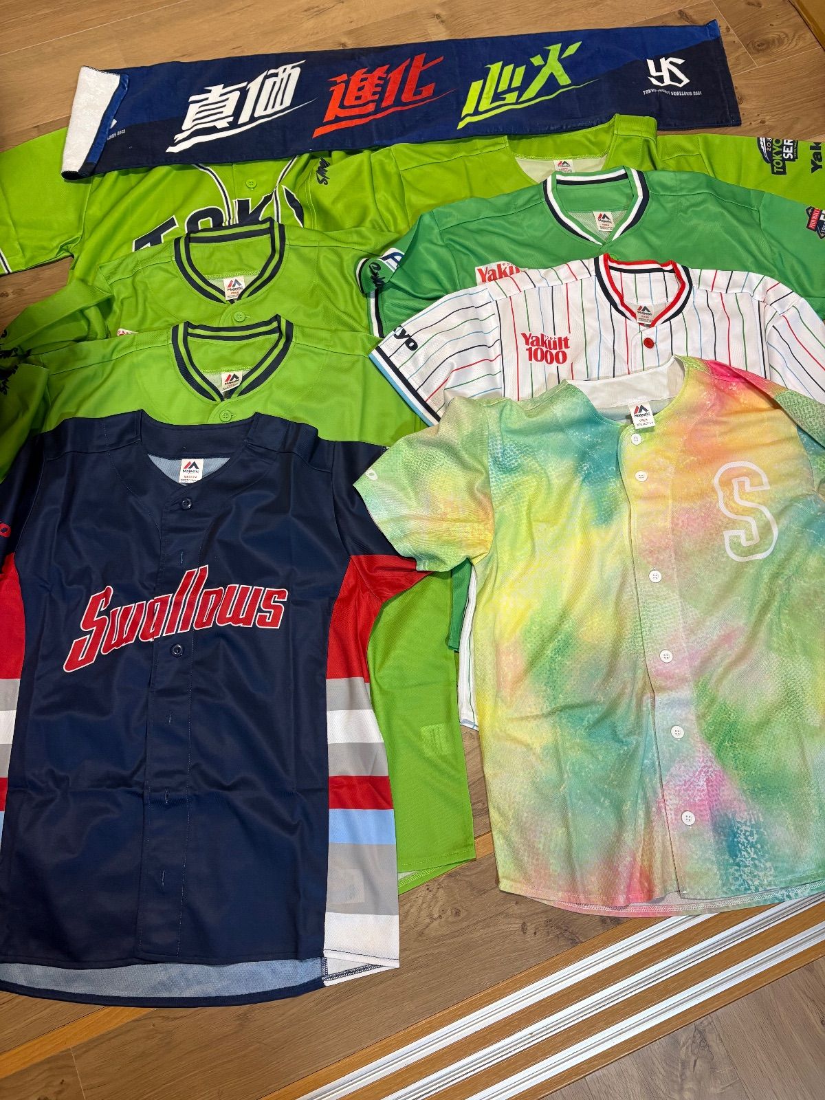 東京ヤクルトスワローズ 応援ユニフォーム 応援マフラータオル 応援