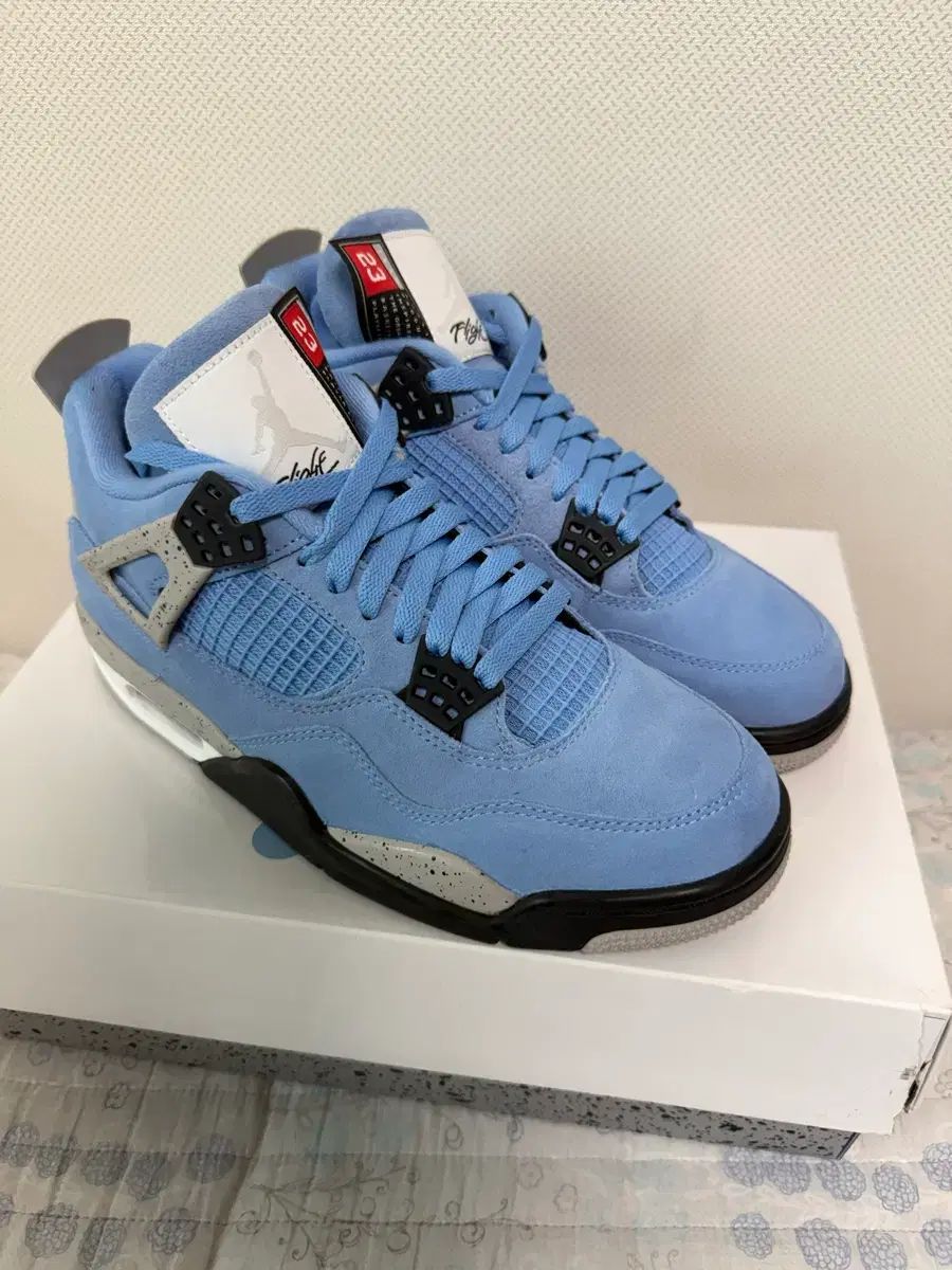  ジョーダン 4 レトロ ユニバーシティ ブルー 26.5 cm シューズ(男性用) バスケットボール