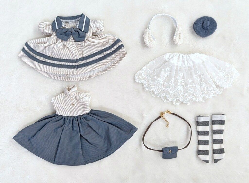 木茶動物園 ムジアドウブツエン 1 6ドールサイズ シーソルトラムネ 紺-Navy