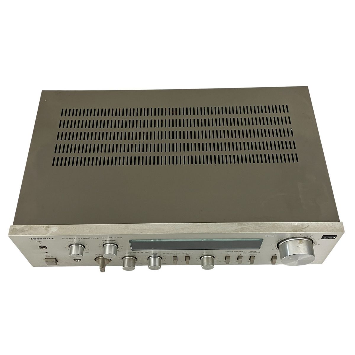 Technics　プリメインアンプ　SU-V44 technics su-v44 | VU Meter - YouTube
