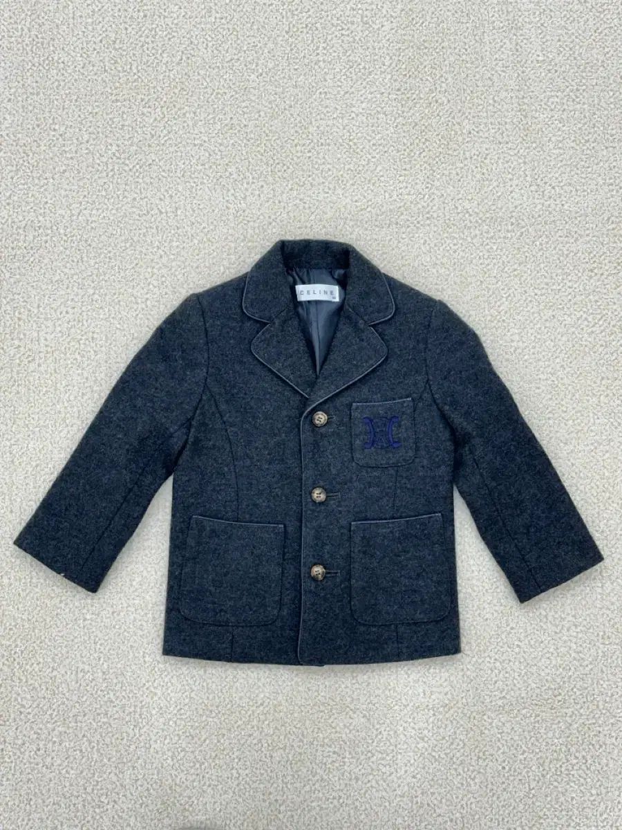 セリーヌ キッズ 90 トリオンフ ウール ジャケット