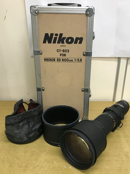 Nikon ニコン NIKKOR ED 1 5.6 600ｍｍ レンズ ケース付