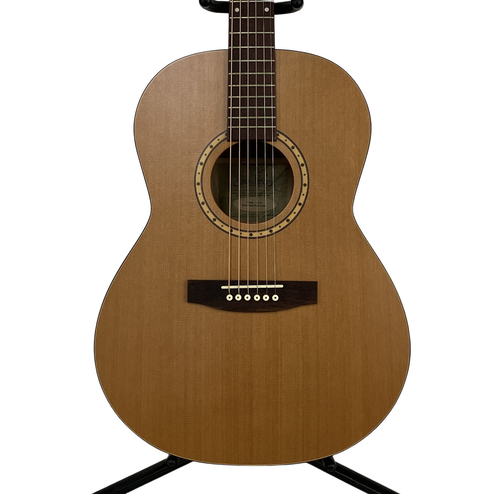 Simon Patrick 29112 Woodland Folk Cedar アコースティックギター カナダ製 S P ハードケース付属 弦楽器 良好