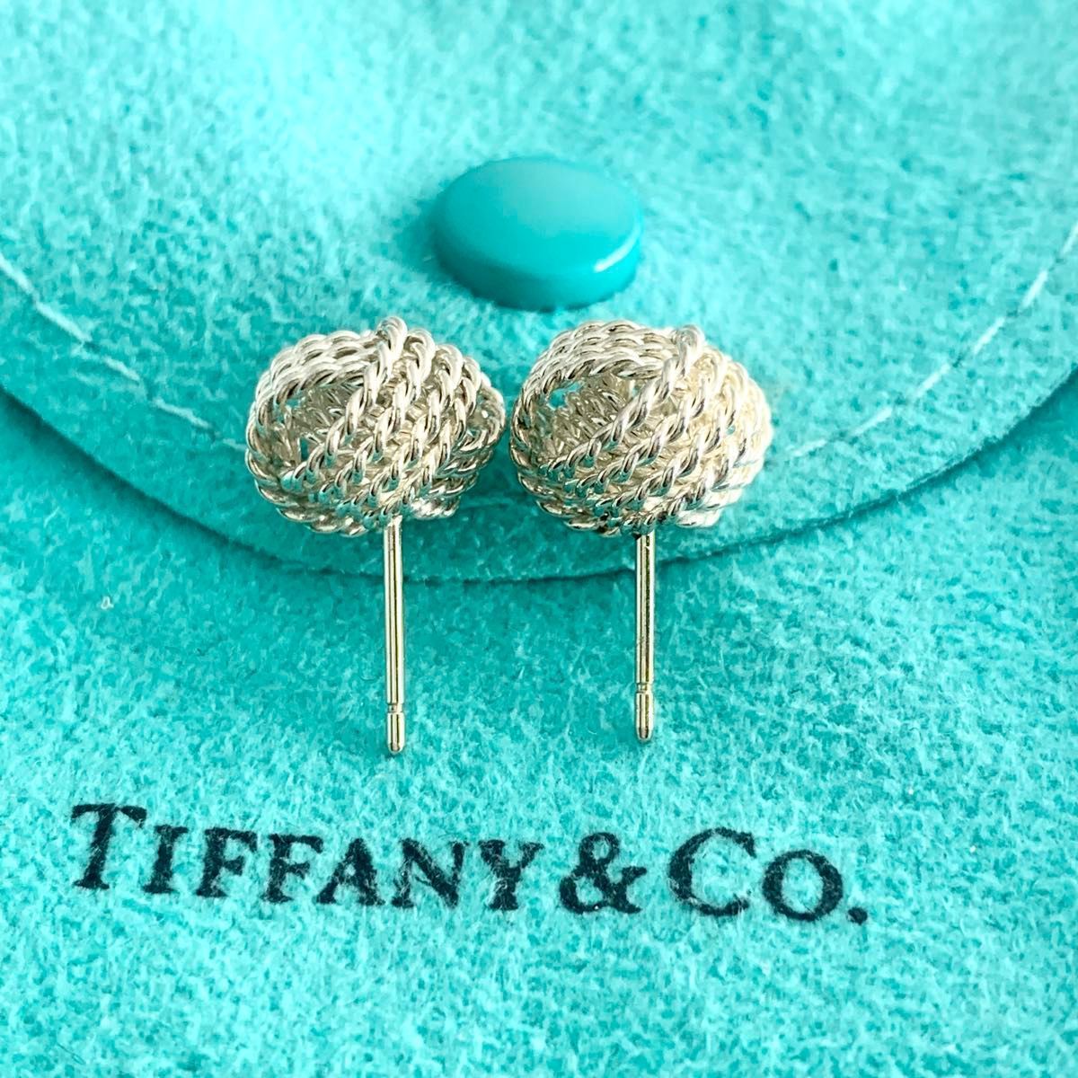 ティファニー サマセット メッシュ ボール ピアス 925 WK6 - メルカリ
