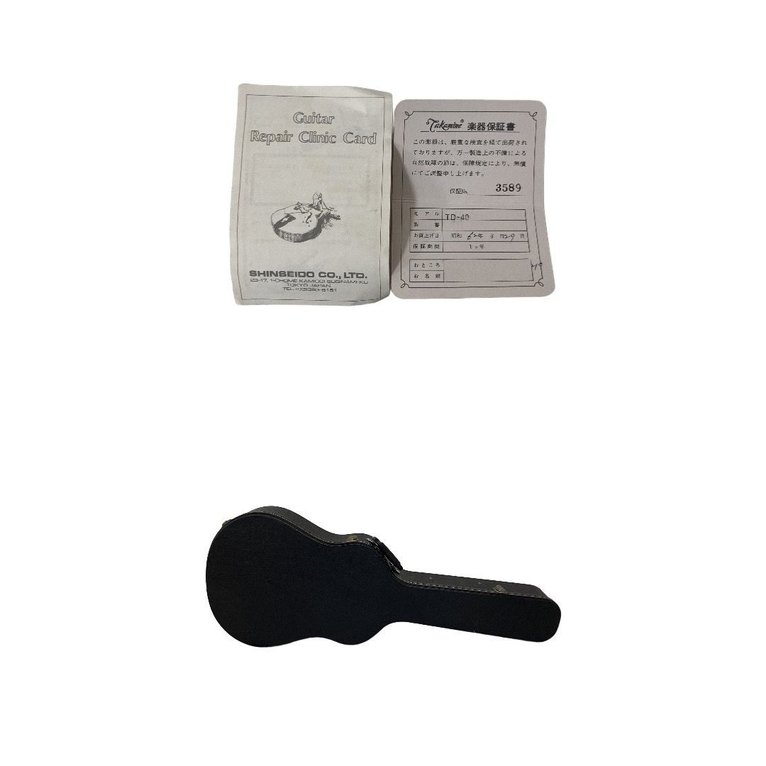 Takamine TD 40 アコーステックギター アコギ ハードケース 付き 楽器