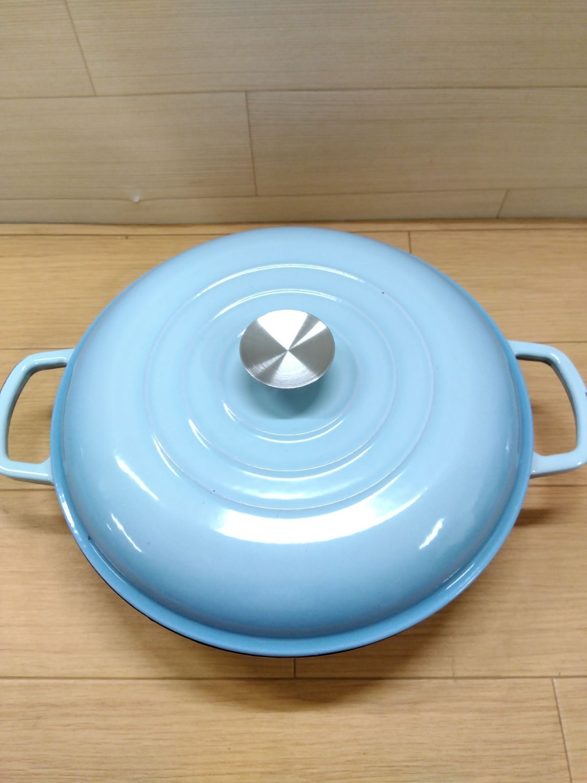 ふた付きダッチオーブン 鋳鉄製キャセロール皿 エナメル鋳鉄製鍋 誘導用ノンスティック調理鍋鍋調理器具 3534