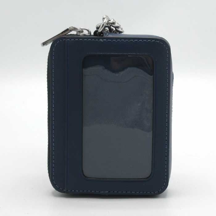  ーチ カードケース COACH デニム キルティング ジップ CAR 26 SV DE アウトレット レディース カードケース 小物