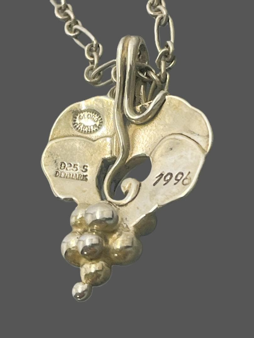 ジョージジェンセン 葡萄 1996 イヤー ネックレス シルバー925 - メルカリ