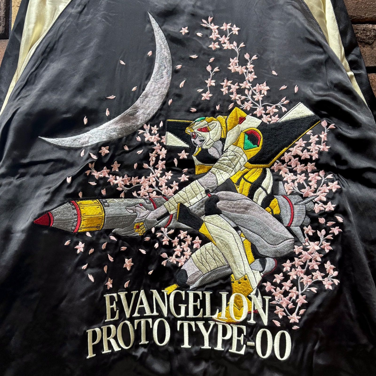 エヴァンゲリオン×錦-nishiki-】 零号機×綾波レイ リバーシブル刺繍