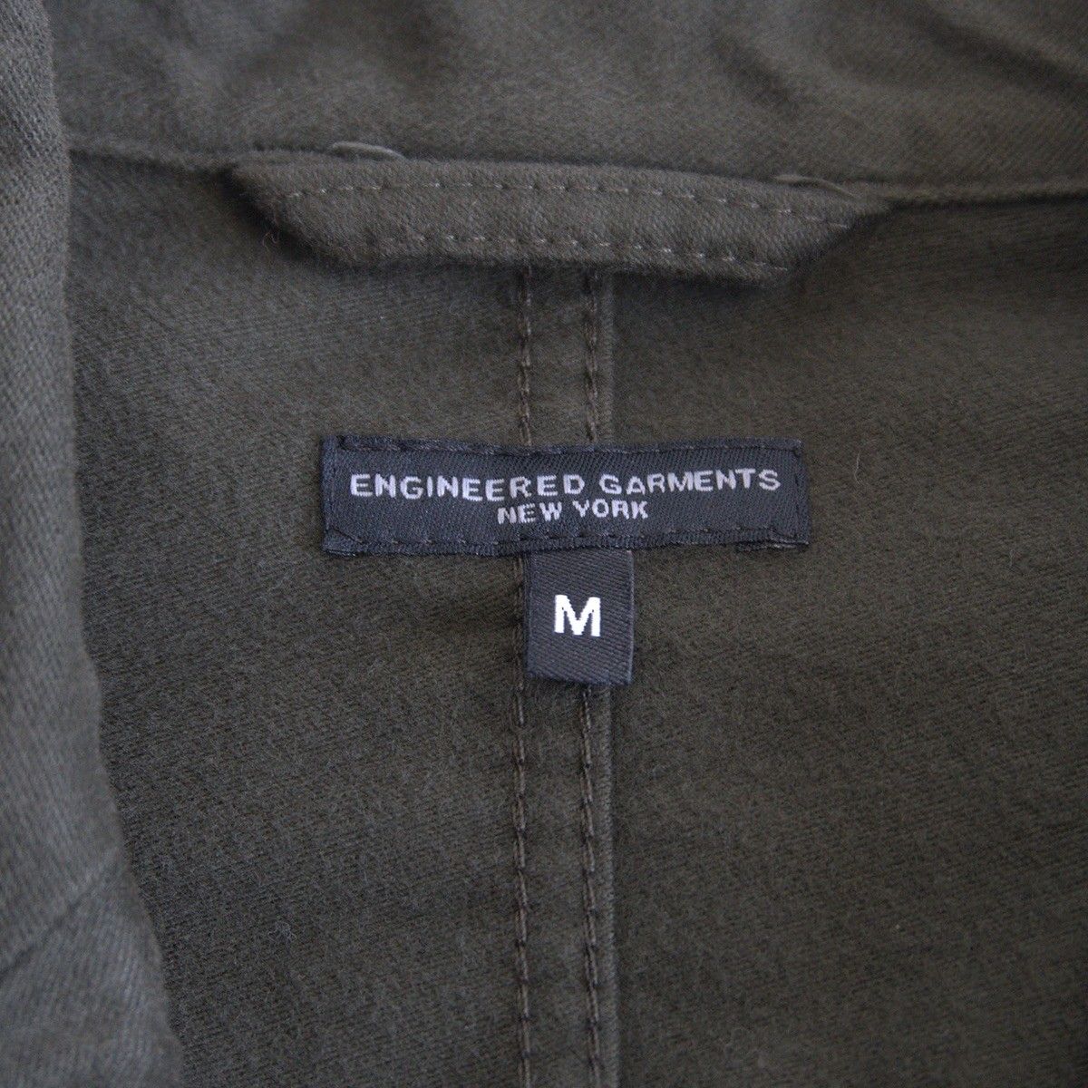 美品】Engineered Garments【MOLESKIN BEDFORD JACKET】M カーキ 