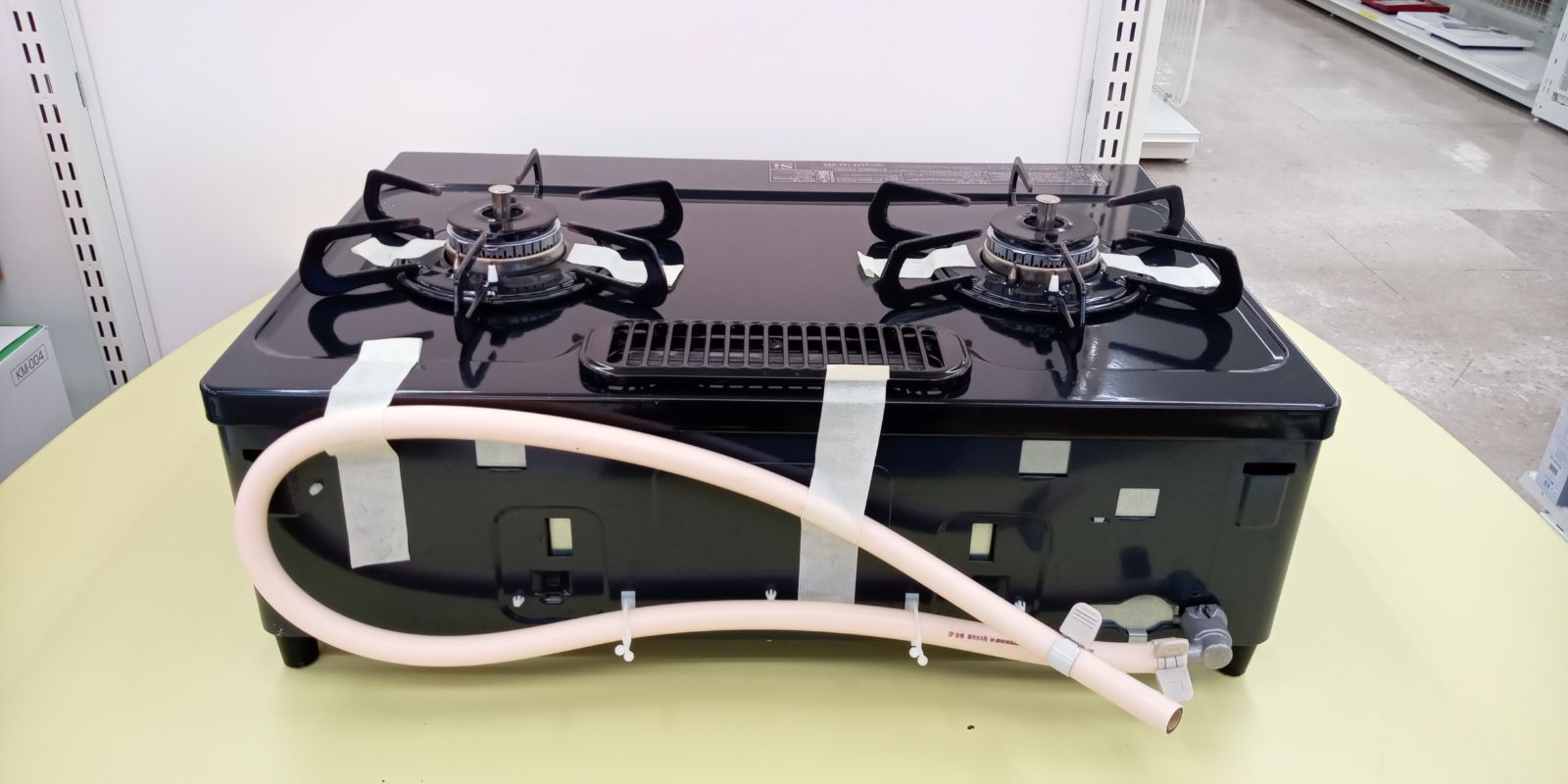J2208【リユースのサカイ柏店】Paloma　パロマ　都市ガス用 ガステーブル 2口ガスコンロ　IC-S37BM-2L　2023年製 クリーニング済　参考価格21,800円 パロマ（Paloma） (都市ガス用) ガステーブル IC−S89−R