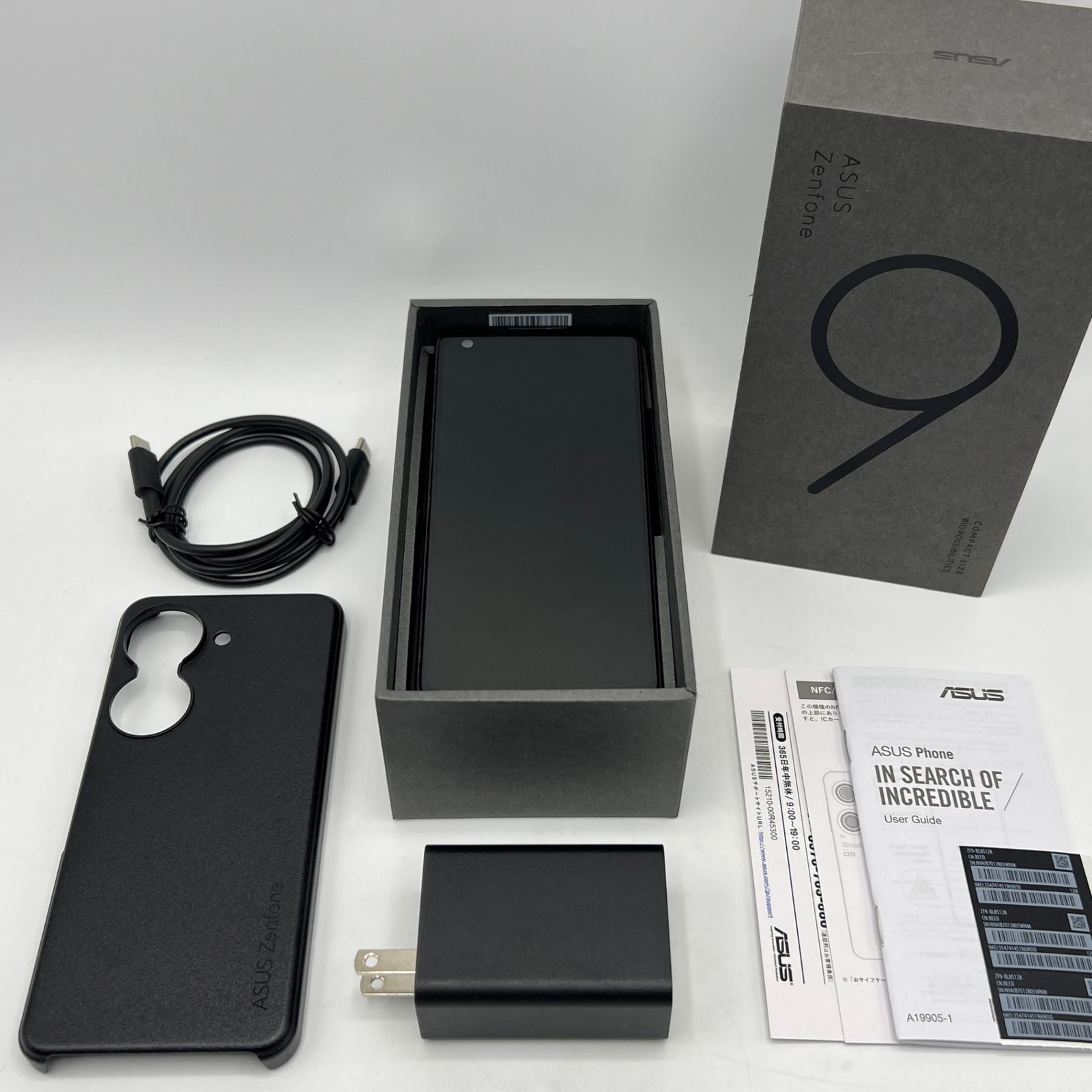 ASUS Zenfone 9 スターリーブルー 5.9型ワイド 128 GB スマートフォン エイスース 本体