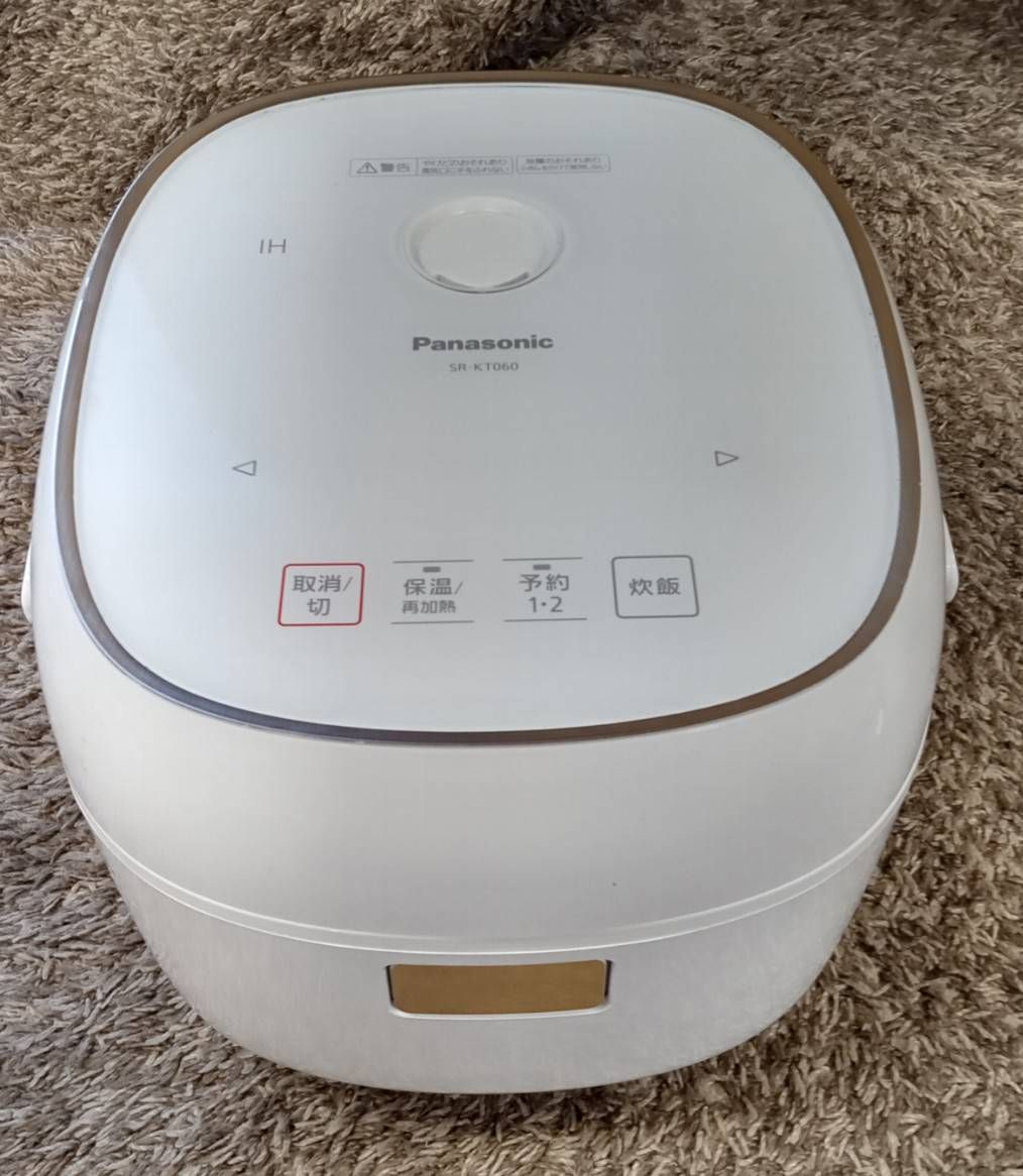 品 Panasonic ジャー炊飯器 SR KT 060 ホワイト 製