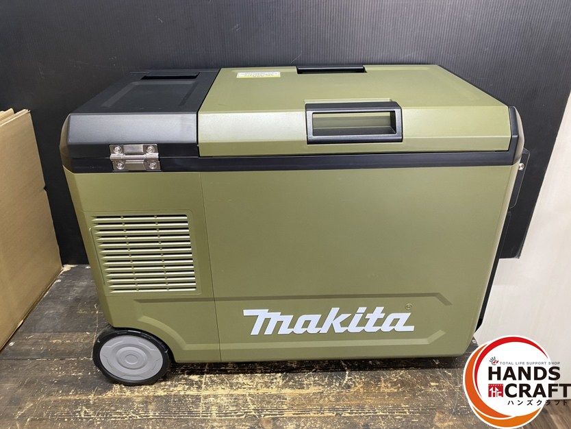 ○【中古美品】makita マキタ CW004GZO 充電式保冷温庫 容量:29L 電源