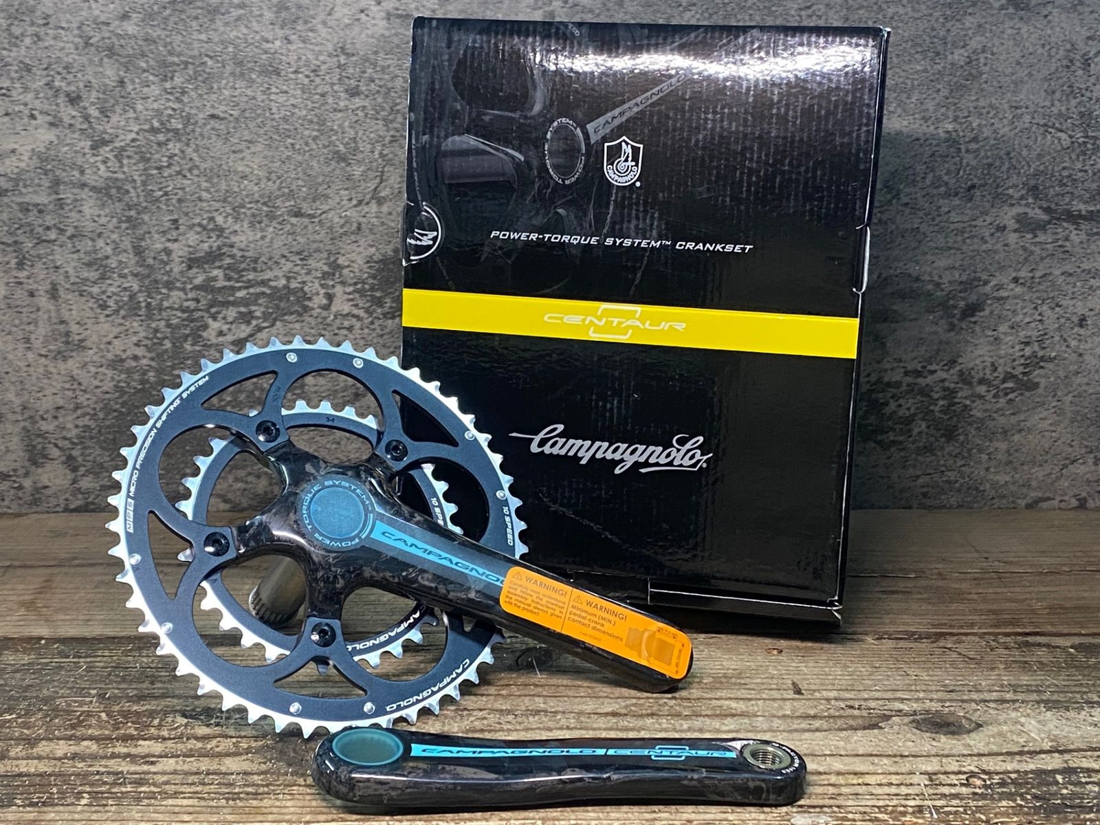 Campagnolo Centaur カーボンクランク 50-34T BB付き Campagnolo Centaur カーボンクランク 50-34T BB付き Campagnolo