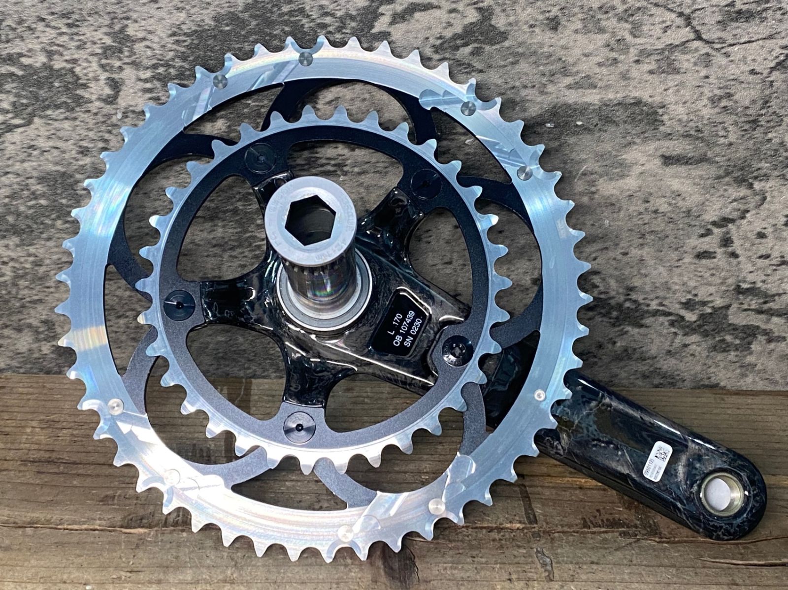 Campagnolo Centaur カーボンクランク 50-34T BB付き Campagnolo