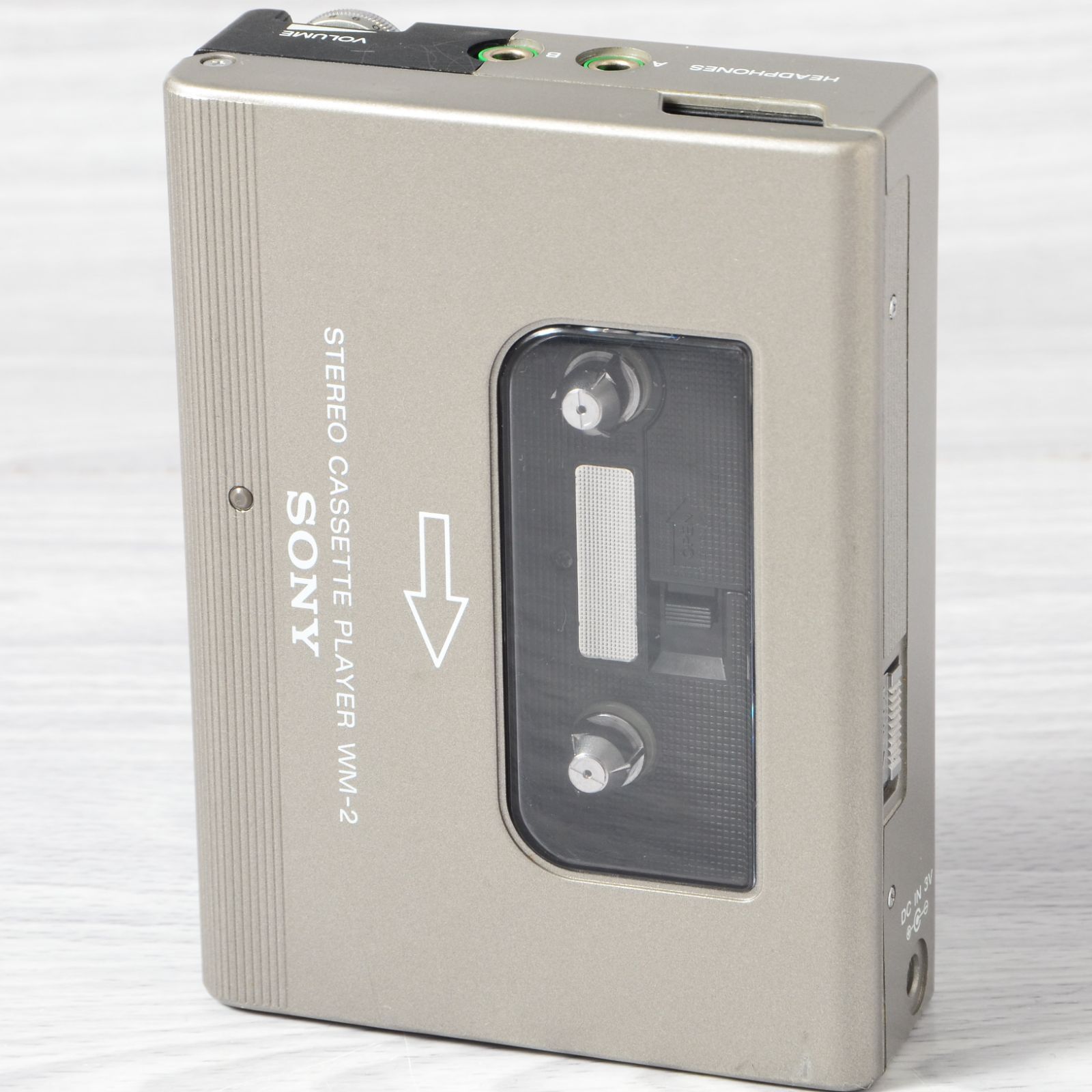SONY WALKMAN WM-2 カセットウォークマン シルバー 整備済 TY402
