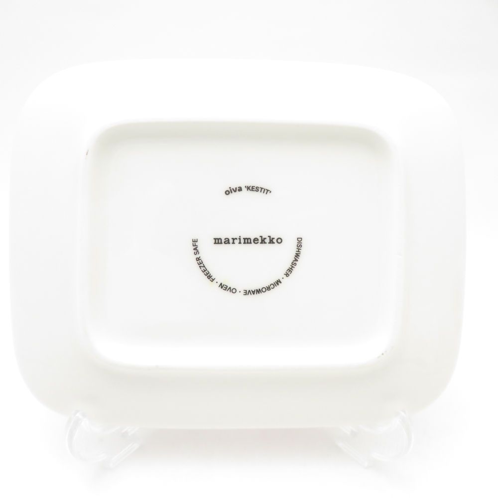  marimekko マリメッコ ケスティト マグカップ スクエアプレート 3点 セット ティー コーヒー 皿 トレイ 北欧 マグカップ コーヒー ティーカップ