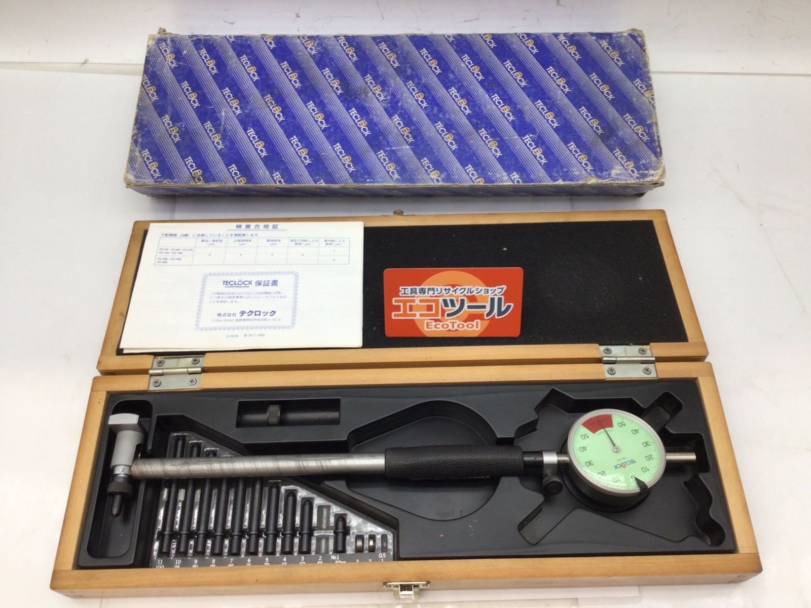 品 TECLOCK テクロック CC 100 〇 シリンダゲージ IT_JVDX 2 知立 M 04