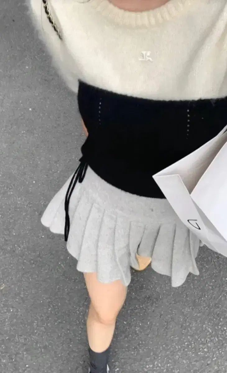 ベルニマケット アナ プリーツ スカート