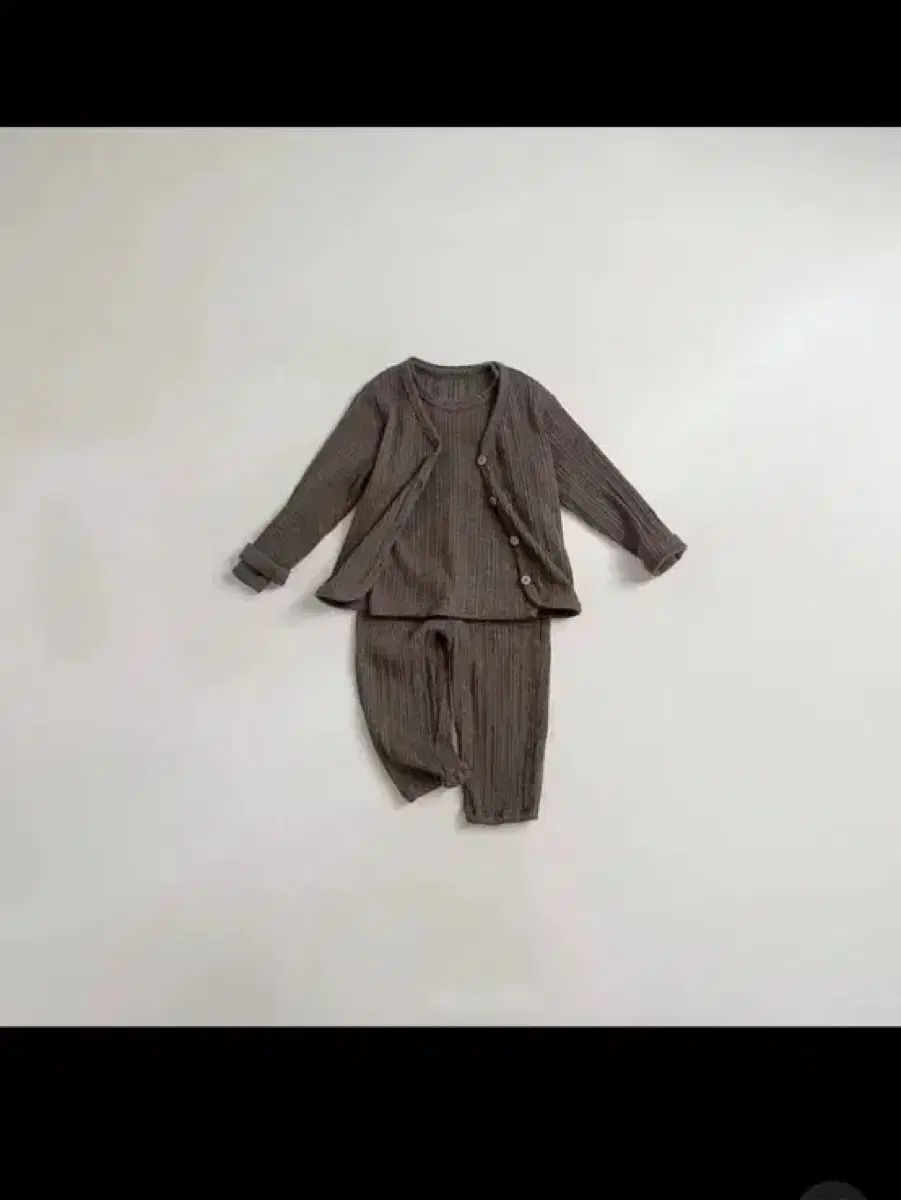 キッズ ゴージ カーディガン セット 3ピース 80
