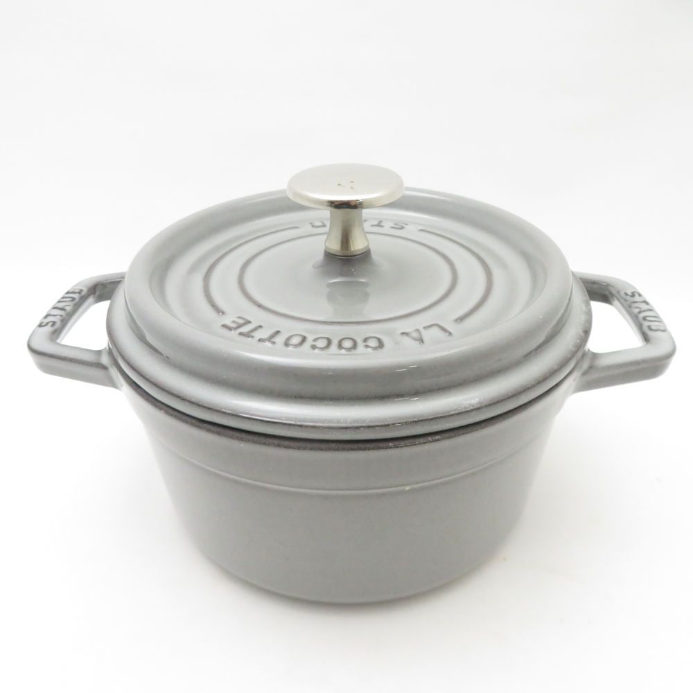 STAUB ストウブ ラ・ココット 16 (6 1/4) 両手鍋 料理 SY13586Z - メルカリ