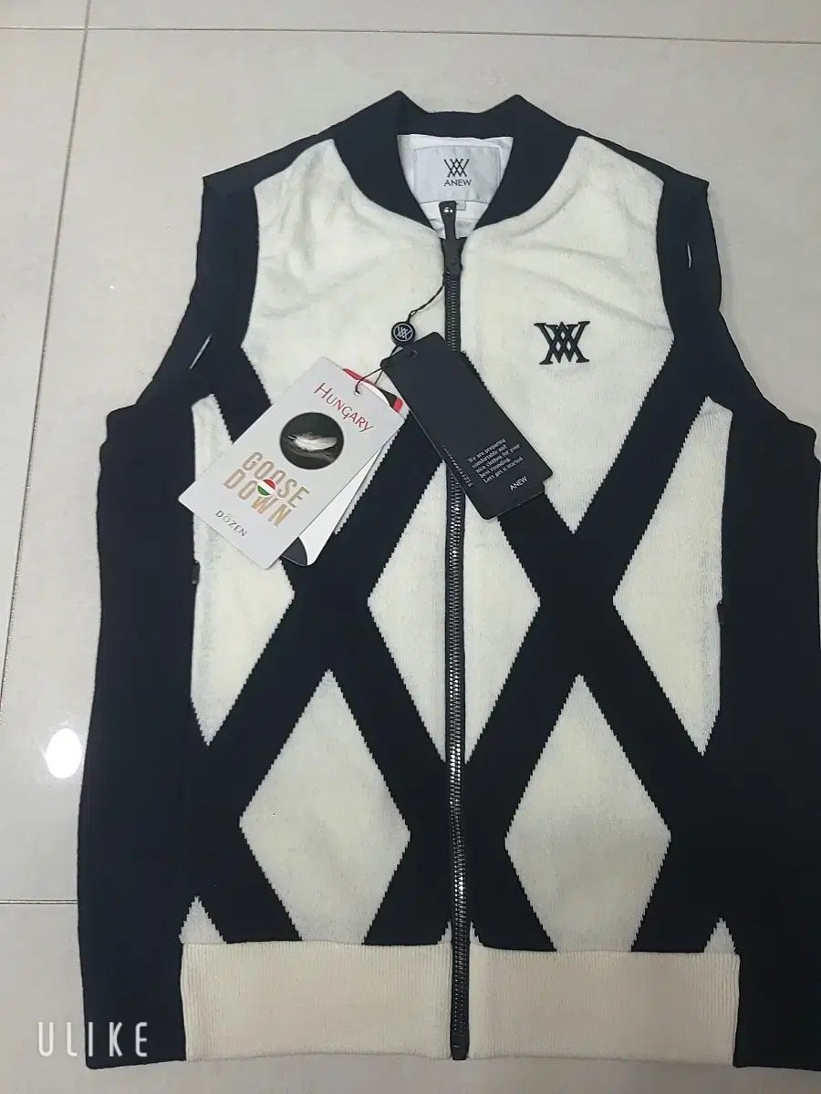 A レディース グースベスト S