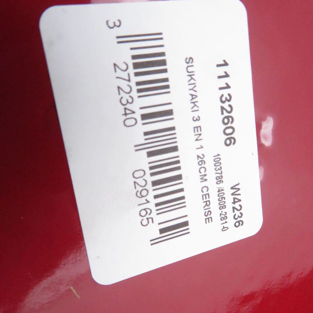 STAUB ストウブ ジャポネスク sukiyaki&グリルパン チェリー 26 cm 3 in 1クックウェア L SO 3741 Z