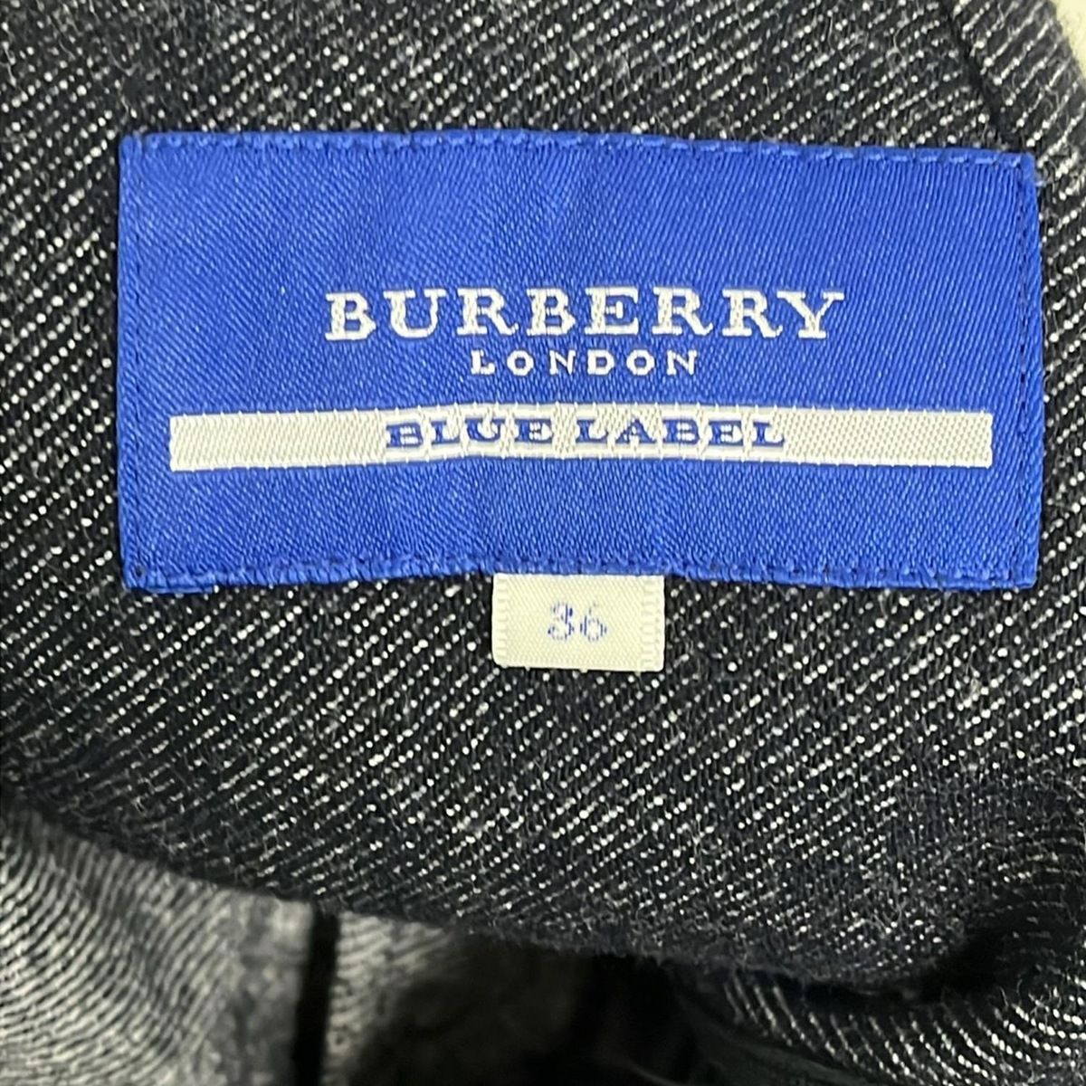  Burberry Blue Label バーバリーブルーレーベル ジャケット サイズ36 S レディース - ダークネイビー 長袖 オールシーズン その他 ジャケット アウター