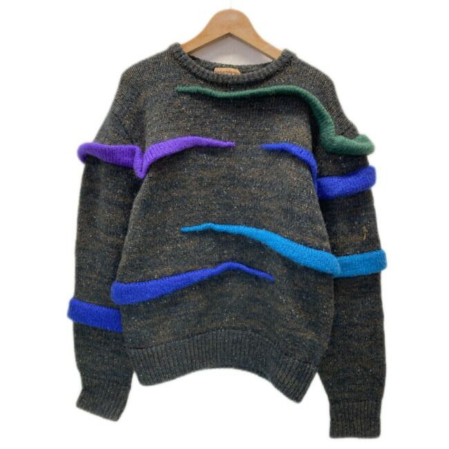 トップス 70s Issey miyake patchwork 3D knit 70s Issey miyake patchwork 3D knit