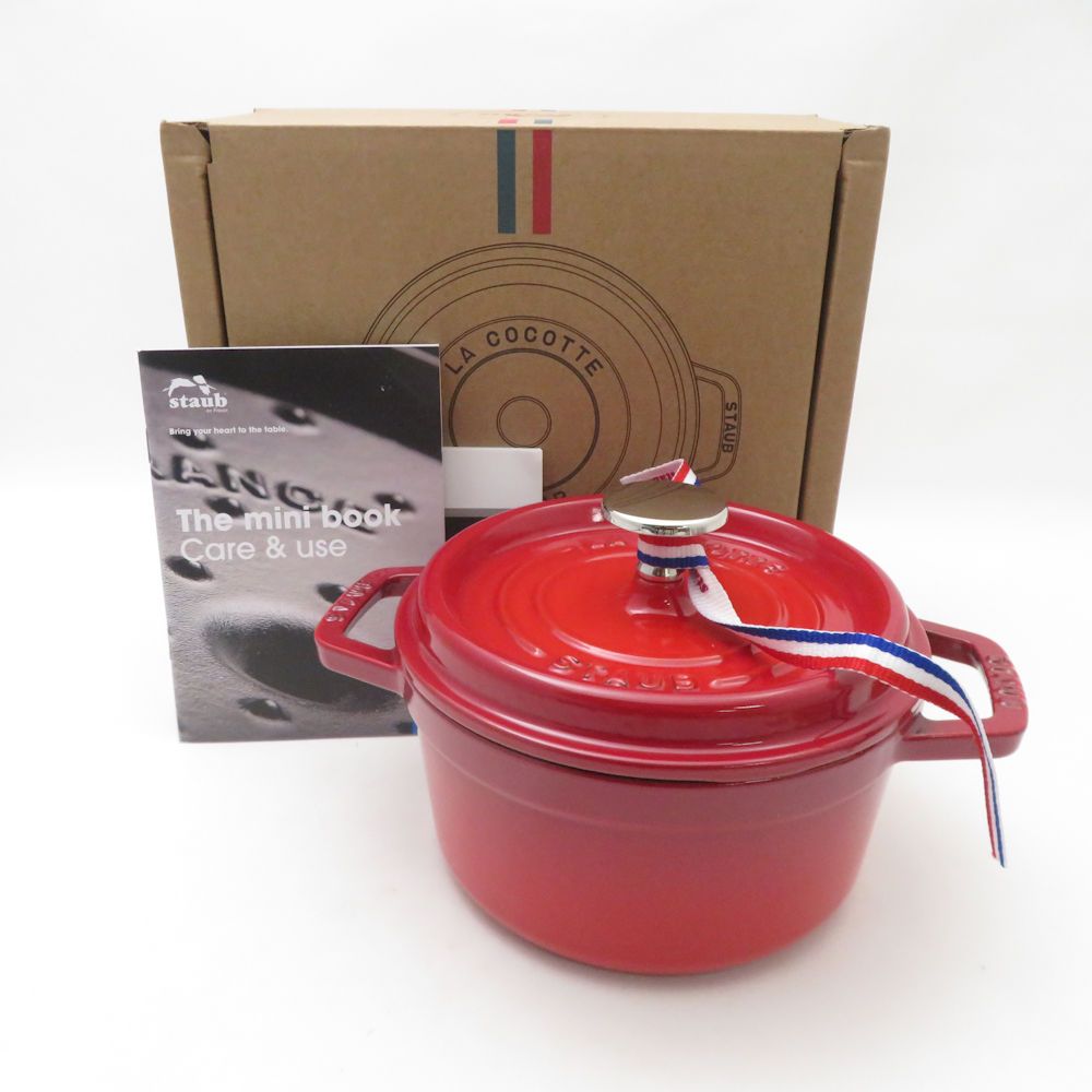 新品未使用　STAUB 両手鍋 16cm 未使用 STAUB ストウブ ピコ ココットラウンド 両手鍋 16cm 1.2L