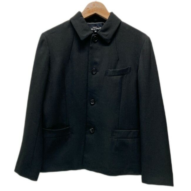 tricot COMME des GARCONS ステン コート 90 s 90年代 ハーフ丈 アウター 無地 フロントポケット AD 1999 ドメスティック 古着