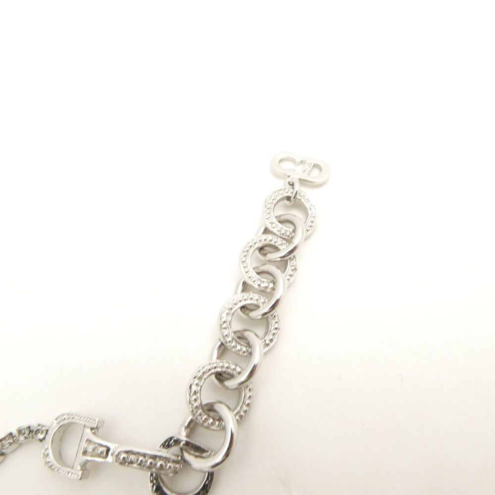 美品 高品質 Christian Dior ディオール ラインストーン ネックレス