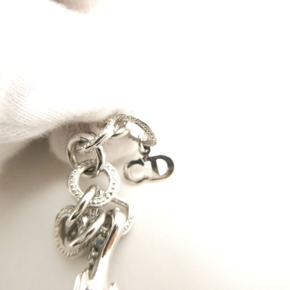 美品 高品質 Christian Dior ディオール ラインストーン ネックレス