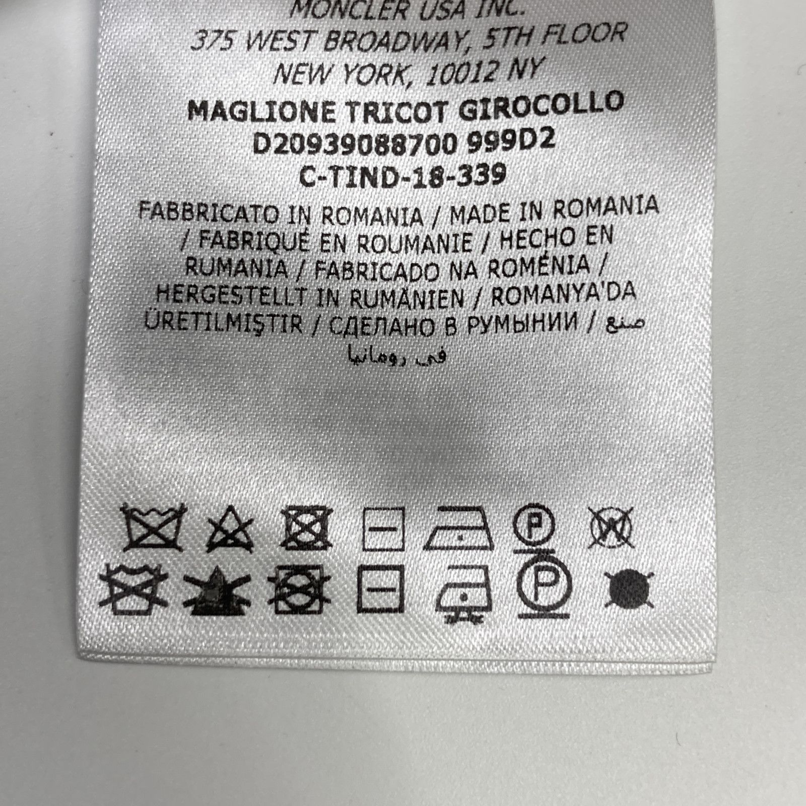 モンクレール ﾌﾞﾗｯｸ