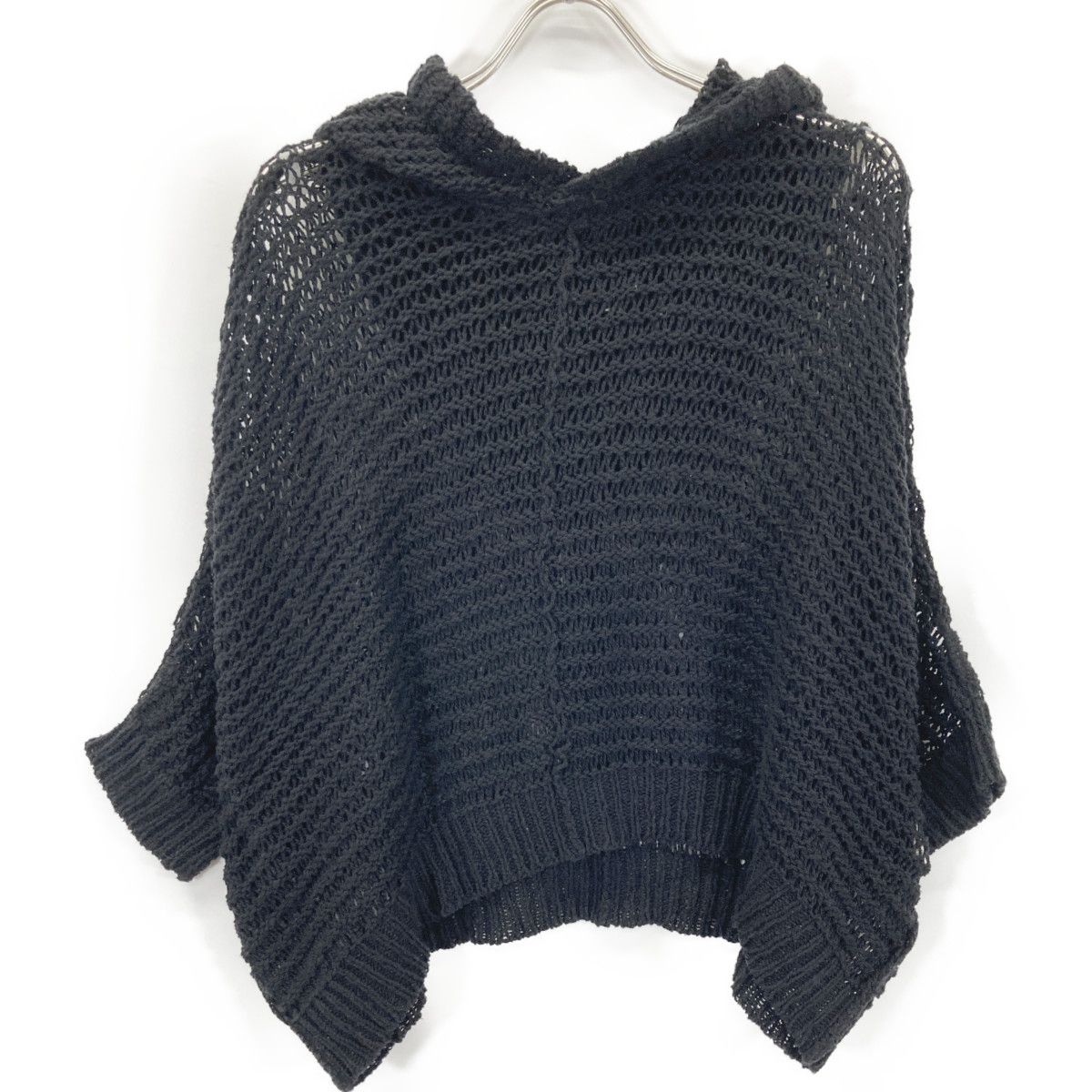 Y s ワイズ YP-K 99-586 25 SS ブラック ダメージストライプフーディ 2