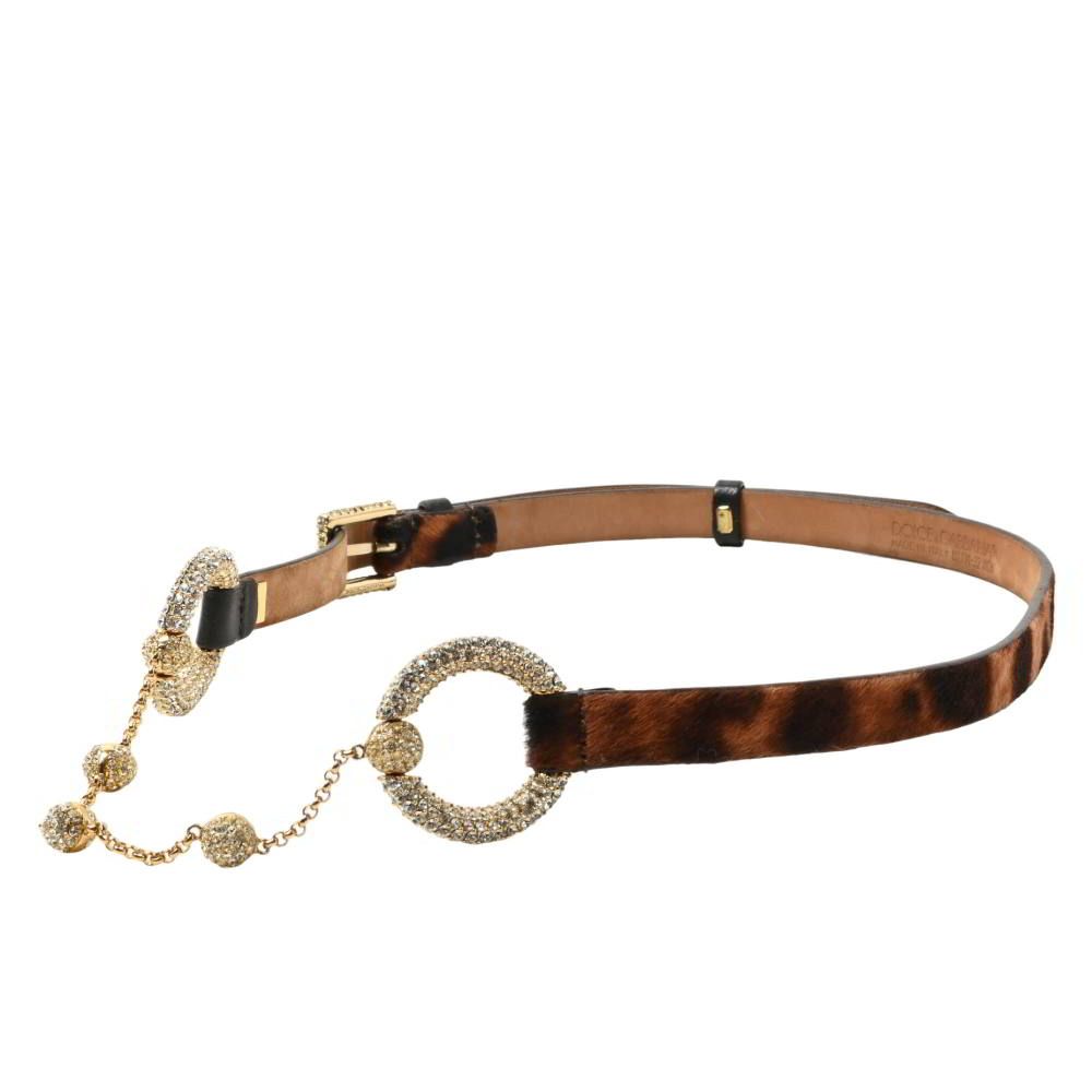 DOLCE&GABBANA ベルト | Chain multi-logo a5 ドルチェ&amp