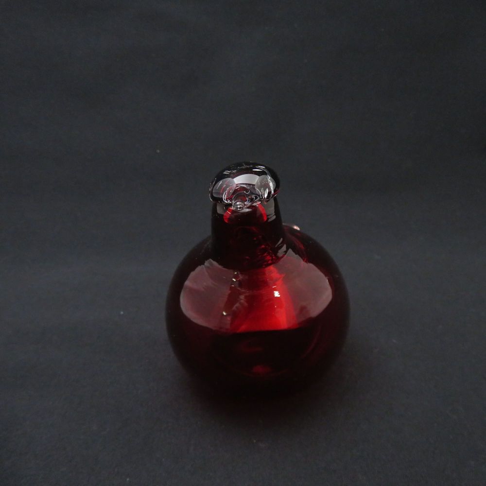 美品 iittala イッタラ Birds by Toikka コアジサシ クランベリー