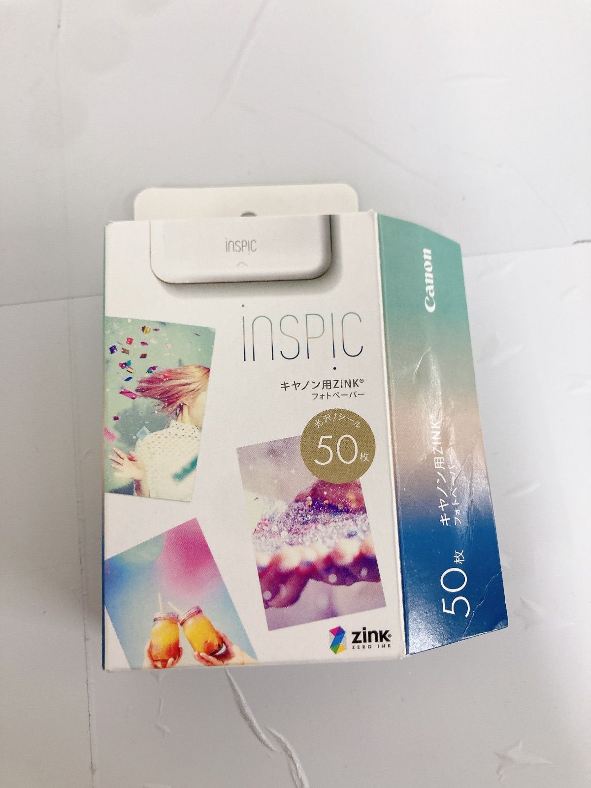 2 Canon iNSPiC専用ZINK フォトペーパー 50枚 ミニフォト 【カメラ