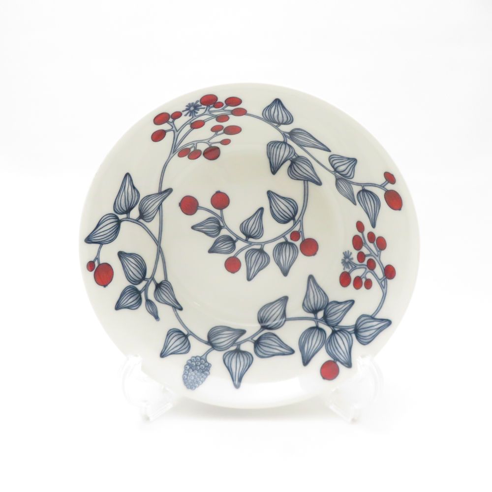 ARABIA アラビア Runo ルノ フロストベリー ボウル 2点 ペア 17cm