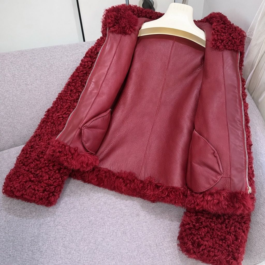 ムートンコート レディース