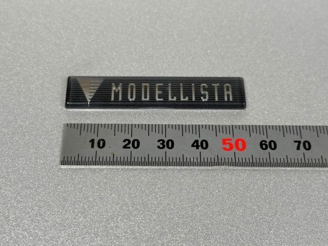 MODELLISTA EMBLEM 【メーカー生産終了品】【珍品】【未開封】 MODELLISTA EMBLEM 【メーカー生産終了品】【珍品】【未開封