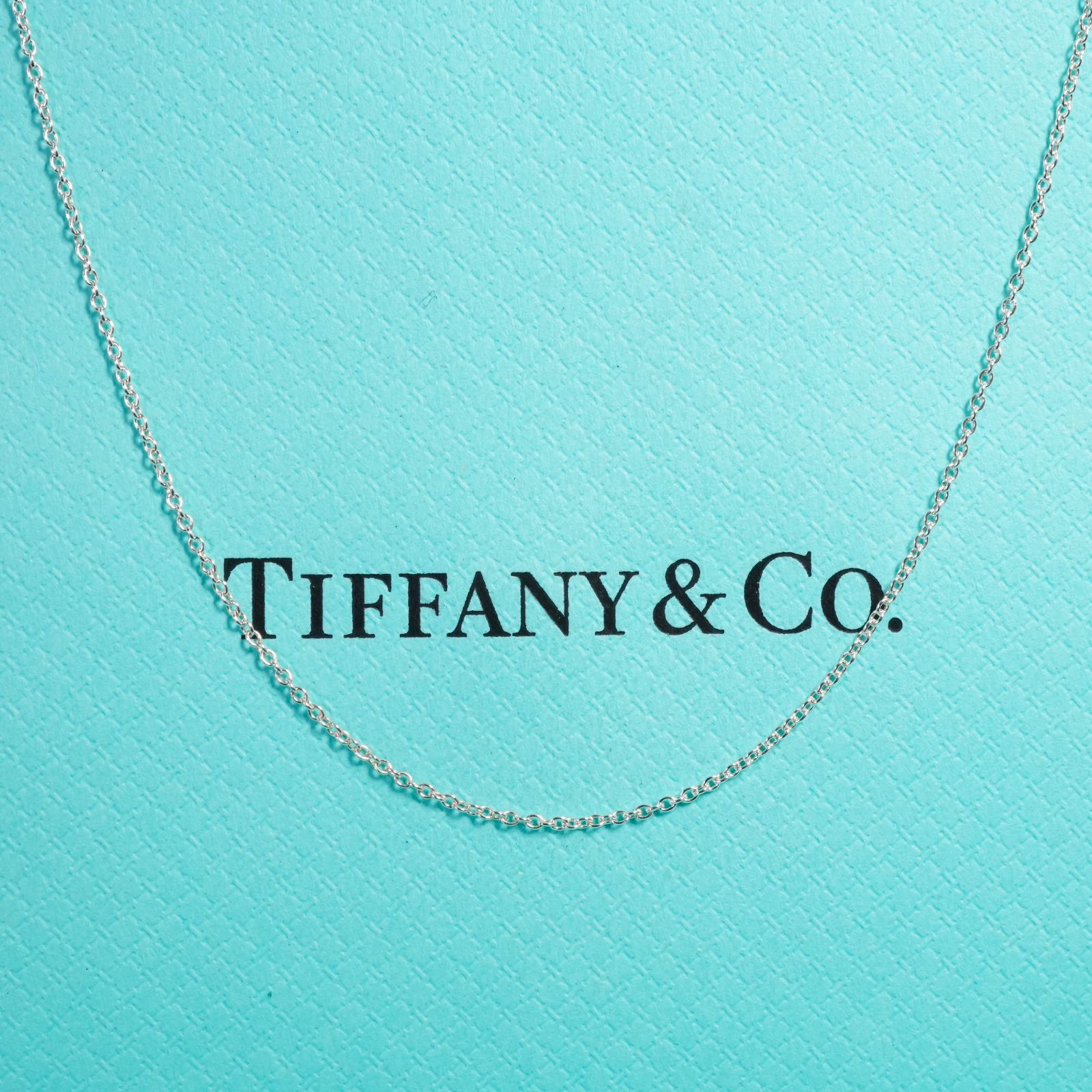 ティファニー ネックレス チェーンのみ シルバー925 レディース 美品 ティファニー ネックレス レディース TIFFANY＆Co チェーン レディース