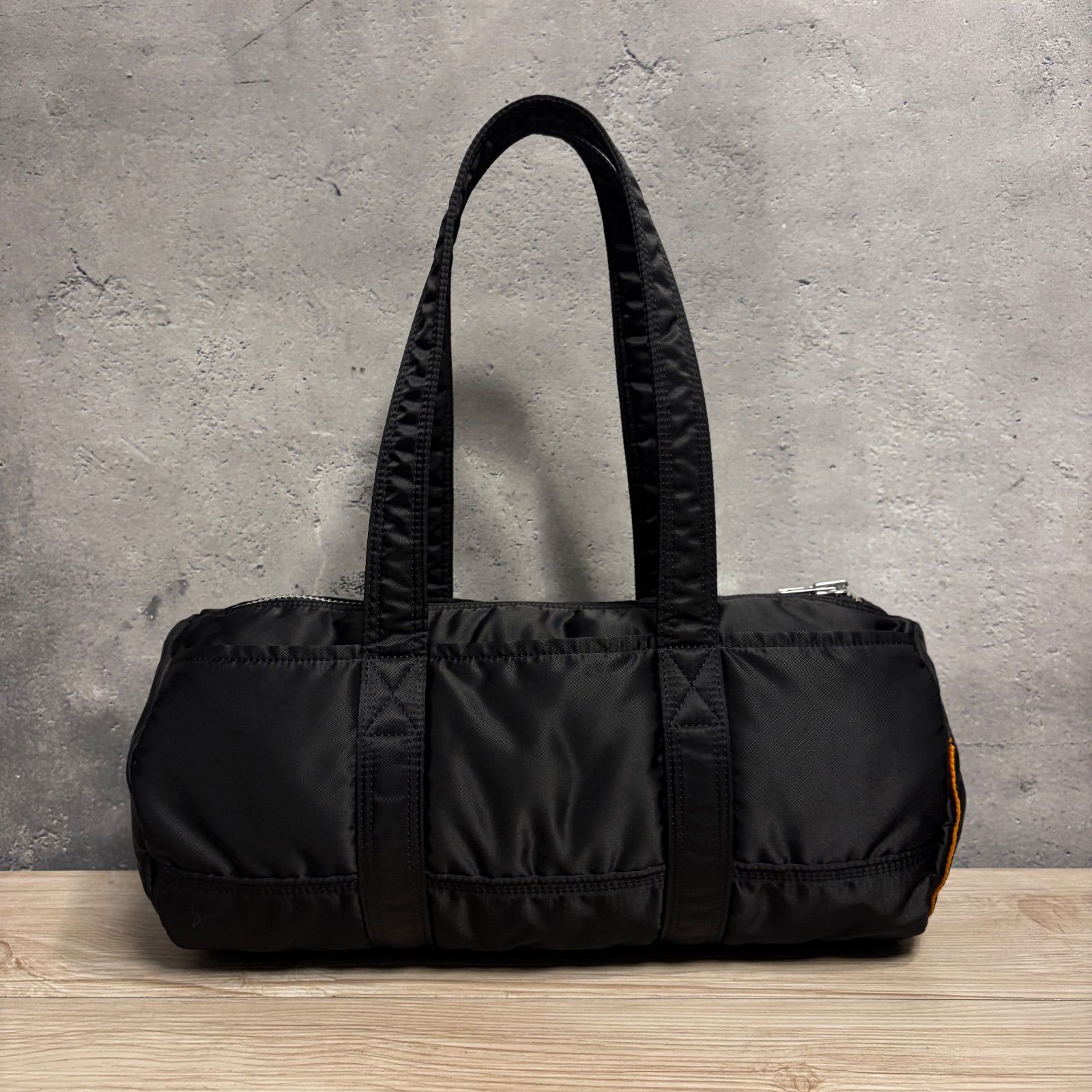 PORTER タンカー ミニドラムバッグ ブラック PORTER ポーター タンカー