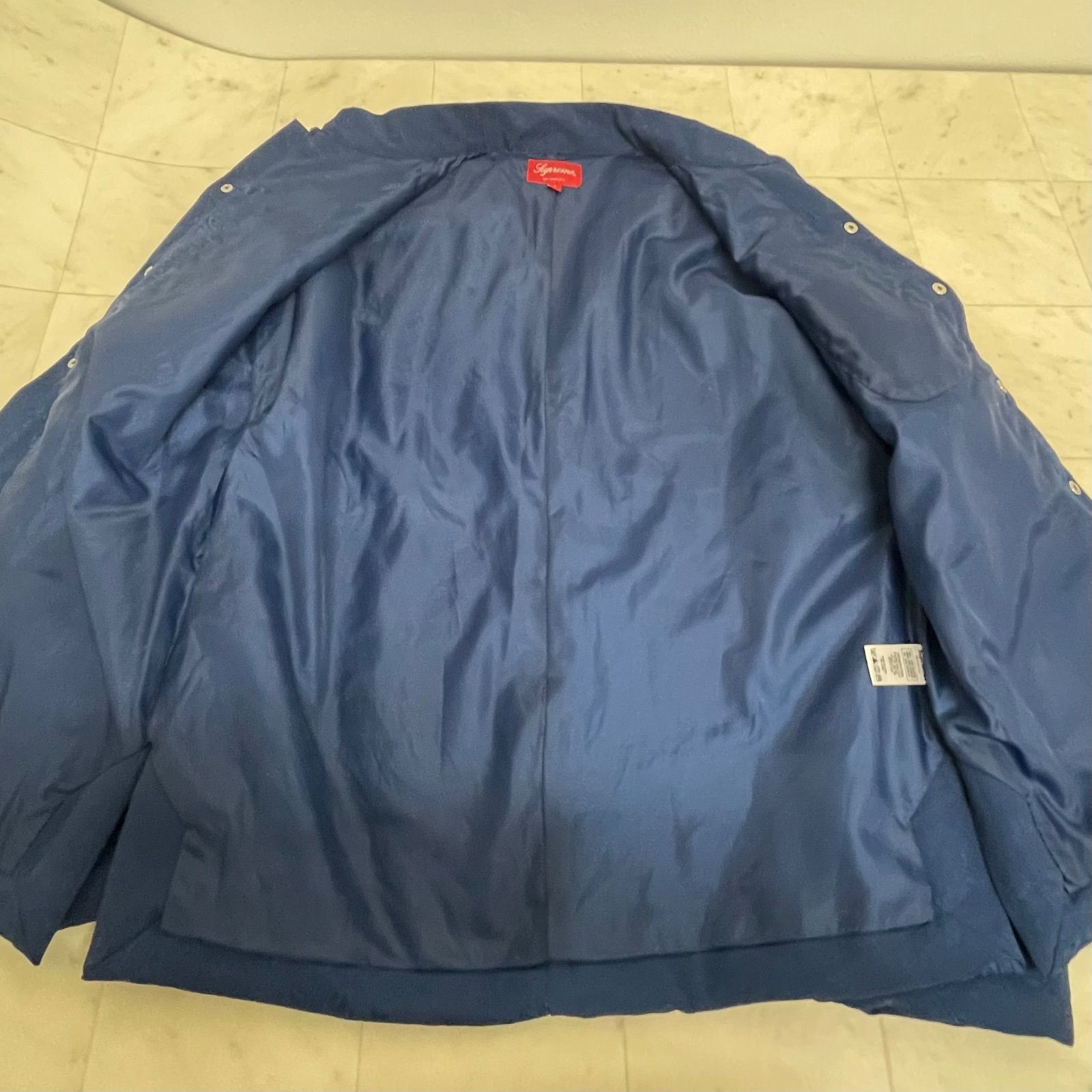 b)Supreme シュプリーム mandarin jaket マンダリン ジャケット S