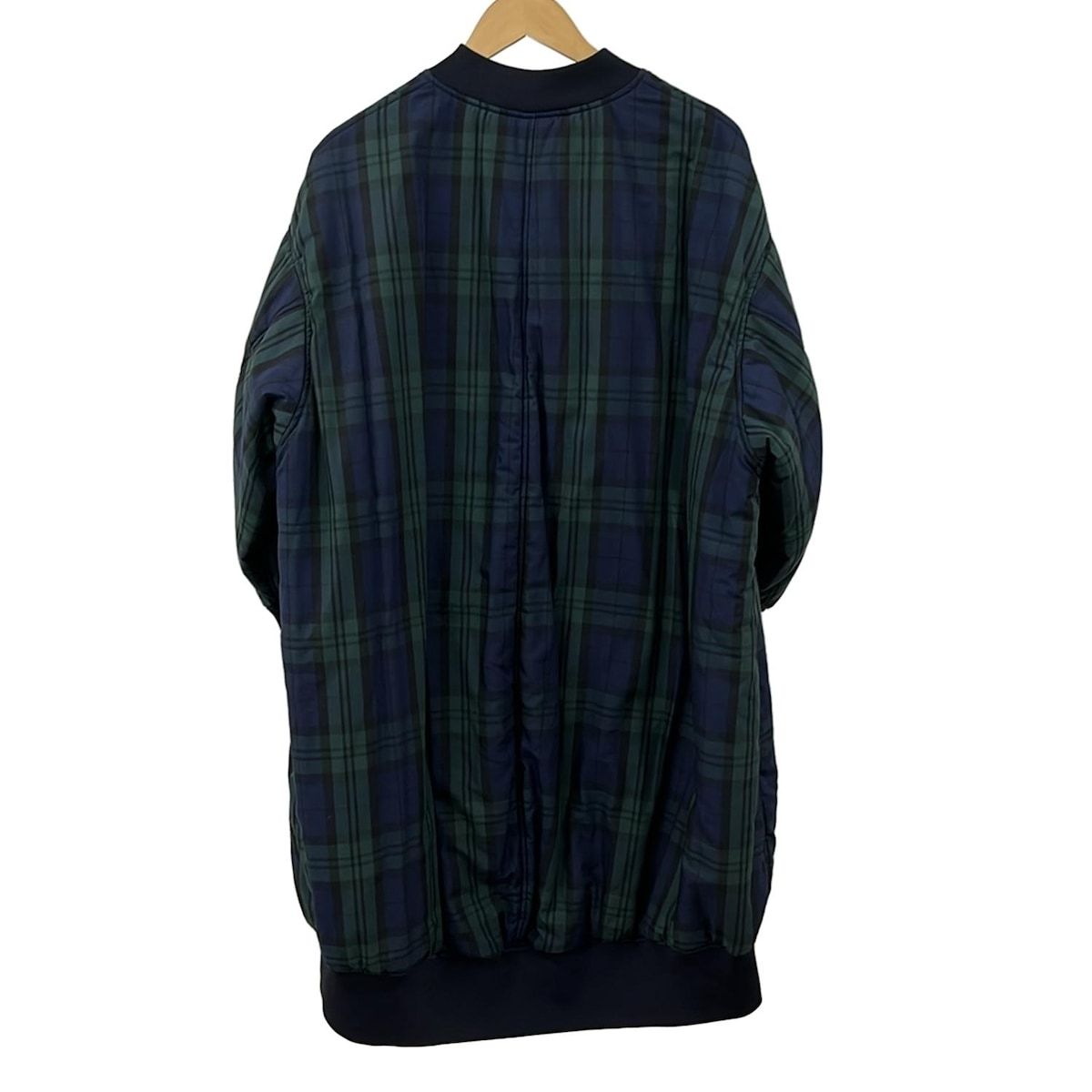 ZUCCA(ズッカ) コート サイズM レディース美品 - ネイビー×ダーク