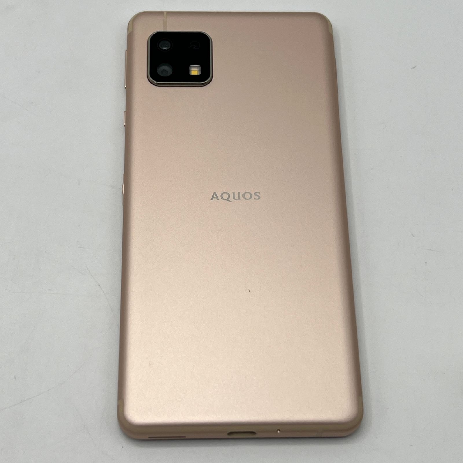 美品】AQUOS sense4 basic A003SH ライトカッパー 64GB スマートフォン